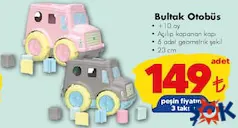 GOKİDY OYUNCAK BULTAK OTOBÜS fiyat ve kampanya bilgisi